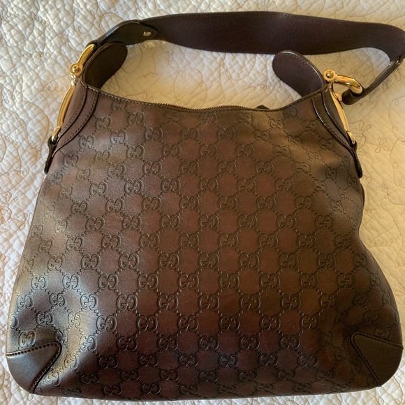 Gucci Horsebit on Guccisima leather Creole Hobo Bag - Picture 16 of 16